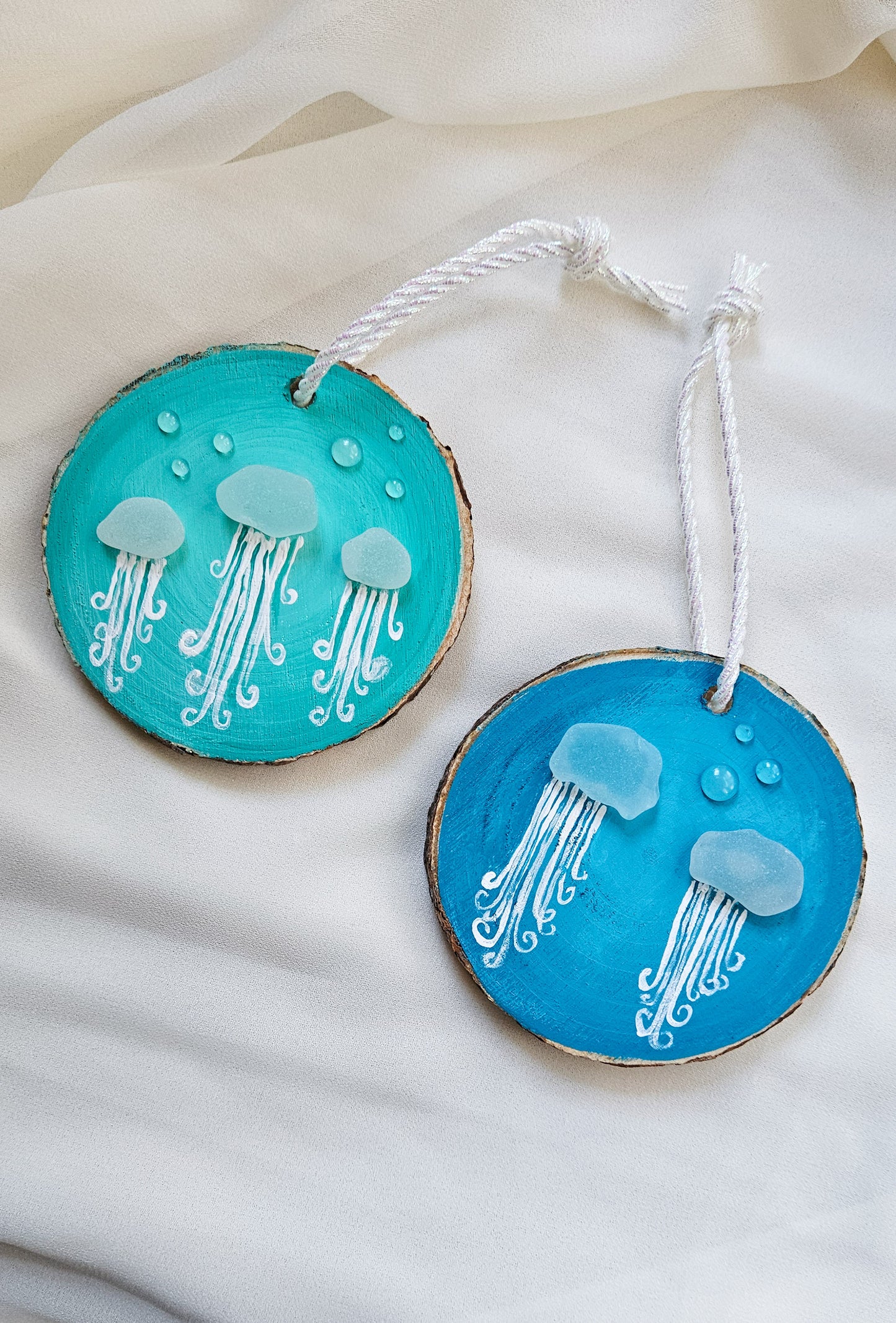 Seaglass Jelly Fish
