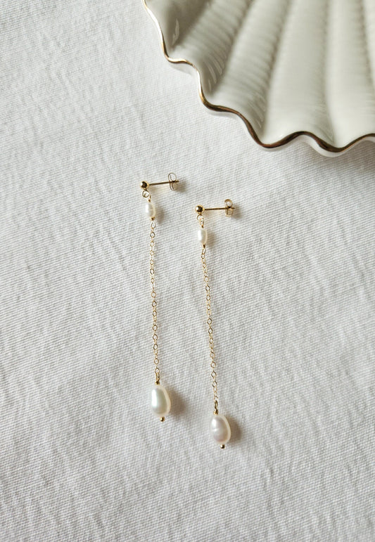 Jennifer Freshwater Pearl Earrings