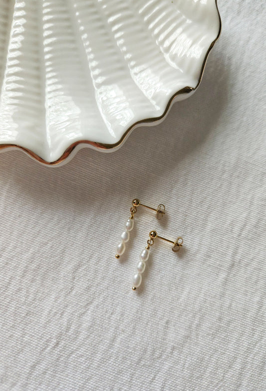 Sybil Freshwater Pearl Earrings