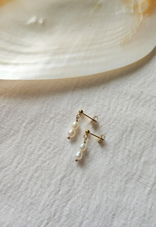 Adella Freshwater Pearl Earrings